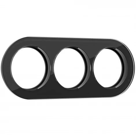Рамка на 3 поста (Черный) Werkel W0035108 (a051633)