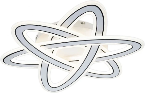 Потолочная люстра Escada Quant 10245/3 LED*140W White 10245/3LED (220V, пульт управления)