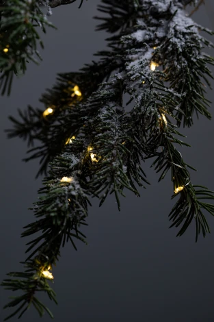 Садовая гирлянда светодиодная на солнечной батарее Нить теплый свет 21,9 м ЭРА ERASF22-18