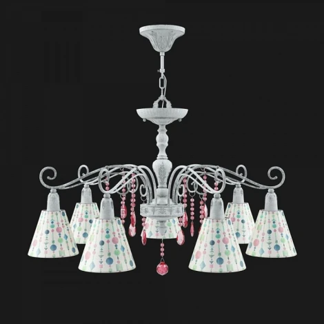 Подвесная люстра Lamp4you Provence 27 E4-07-G-LMP-O-17-CRL-E4-07-PK-DN