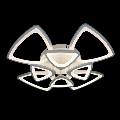 Потолочная люстра ярусная Natali Kovaltseva INNOVATION STYLE 83038 (регулировка яркости, LED, 220V, пульт управления, умный дом - LampSmart)