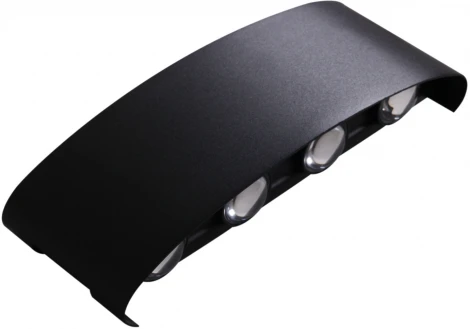 Настенный светильник светодиодный Reluce 86834-9.2-008KT LED8*1W BK (220V, IP65)