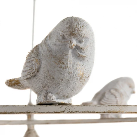 Подвесная люстра Arte Lamp Gemelli A2150SP-5WG (220V, на тросе, шарики, птички)