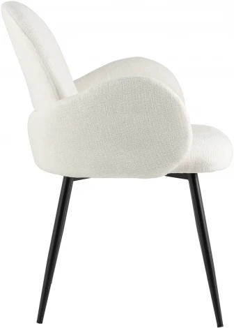 Стул обеденный Stool Group Wave букле белый арт.УТ000039506