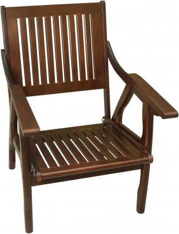 Кресло Массив решетка, каркас орех Mebelik арт.007761