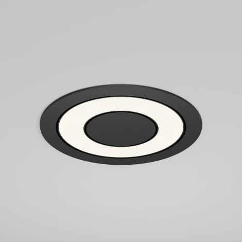 Встраиваемый светильник Maytoni Vector DL102-12W4K-B (LED, 220V, круглые)