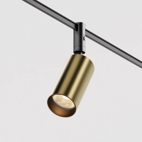 Трековый светильник 15Вт 48V Maytoni Focus Led TR201-1-15W3K-M-BBS (круглые)