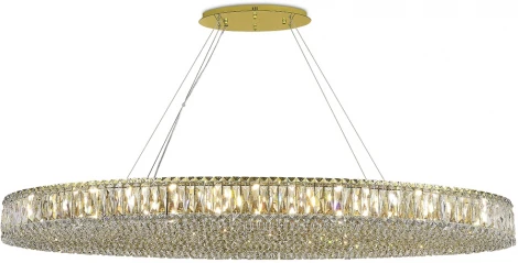 Подвесной светильник хрустальный Newport 8461 8468+14/S gold