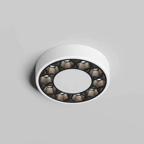 Встраиваемый точечный светильник Denkirs Dual DK2440-WB (LED, 220V, круглые)