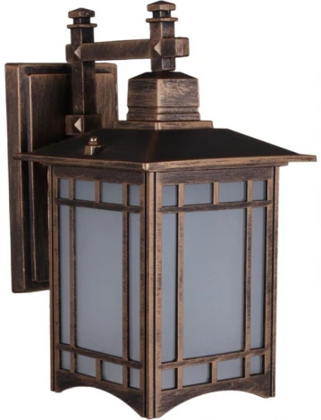 Настенный фонарь уличный Reluce 08245-0.2-001U BKG