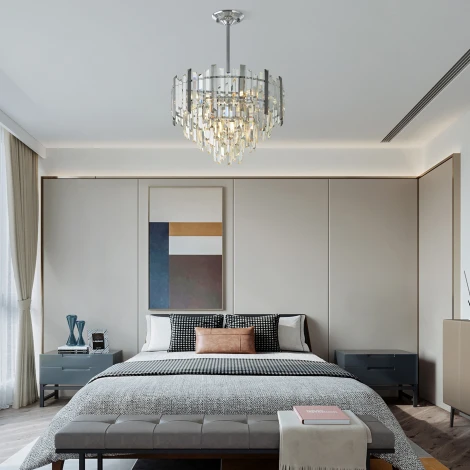 Потолочная люстра на штанге Arte Milano Sorrento-4409 374409/7/300/470 CR (220V)