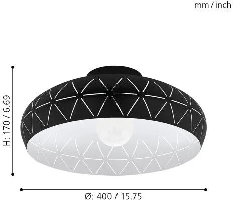 Потолочная люстра Eglo Ramon 1 98466