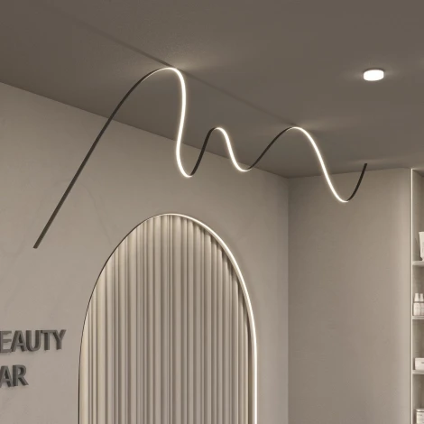 Профиль ARH-BENT-W11-2000 ANOD BLACK (Arlight, Алюминий) 039583