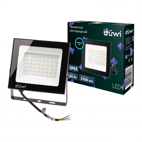 Прожектор уличный светодиодный duwi 25062 3