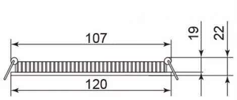 Встраиваемый точечный светильник Feron 27996 (220V)