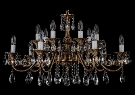 Подвесная люстра Bohemia 1703 1703/14/320/A/FP