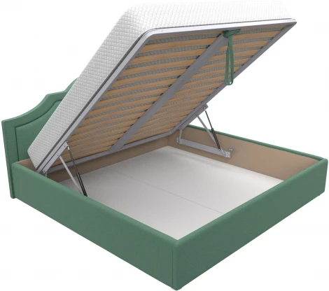 Кровать интерьерная Афина 200 Лига Диванов (Рогожка) арт.123582