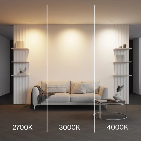 Встраиваемый линейный светильник светодиодный Maytoni Parete DL100-6W2.7-3-4K-B (220V)