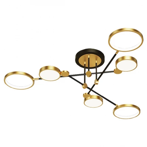 Потолочная люстра на штанге Lussole Loft Gilbert LSP-8433 (LED, 220V, IP21)