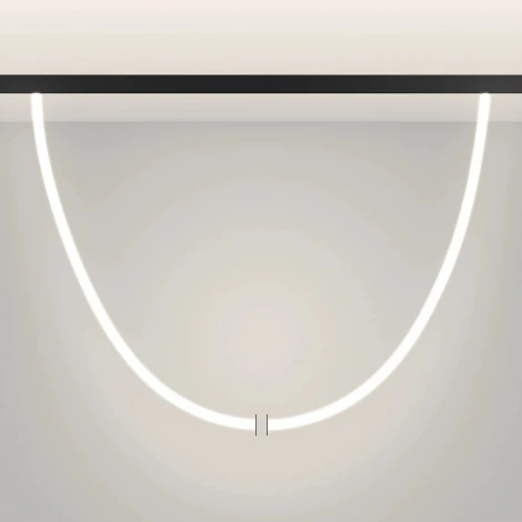 Светильник с гибким неоном магнитный MAG-ORIENT-TUBE-ELASTIC-R25-L5000-70W Day4000 (BK, 360 deg, 48V) (Arlight, IP20 Металл) 044338