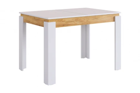 Стол обеденный раздвижной Гермес 2 Mebelson (ЛДСП,ПВХ/Светлое дерево) арт.KM-0209.3318