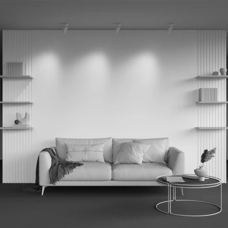 Потолочный светильник накладной Maytoni Calipso C108CL-01-GU10-W