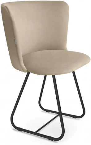 Стул SHT-ST36/S38 ванильный крем/черный муар Sheffilton 5660319801