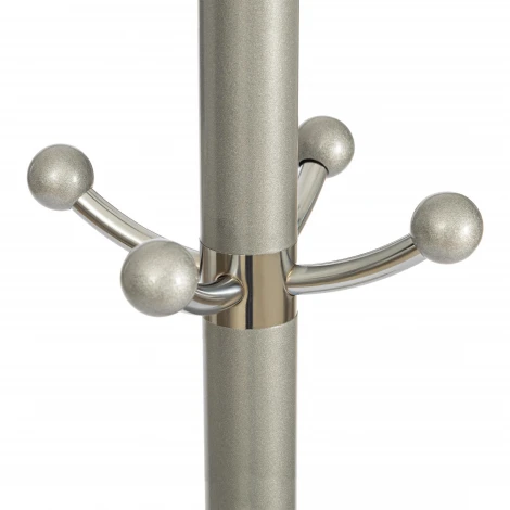 Вешалка Bara/Бара (мод. GH-8606) металл/хром/мрамор, белый/серый, 37х37х175см Tetchair 21440