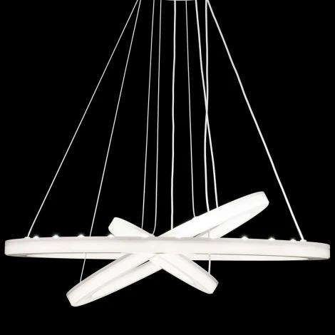 Подвесной светильник Citilux Электрон Смарт CL710A104S (LED, 220V, умный дом - Алиса, Маруся, Сири, на тросе, кольцо)