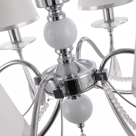 Подвесная люстра Arte Milano AM342109 342109/8 CR+LWT (220V, подвески, на цепи)