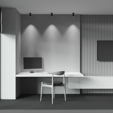 Потолочный светильник накладной Maytoni Focus Led C056CL-L12B2.7K-W-B (220V, круглые)