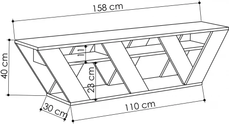 ТВ тумба LEVE RALLA TV STAND