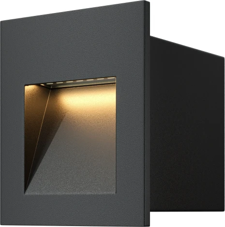 Встраиваемый светильник уличный Maytoni Arca O038-L3B (LED, 220V, IP65)