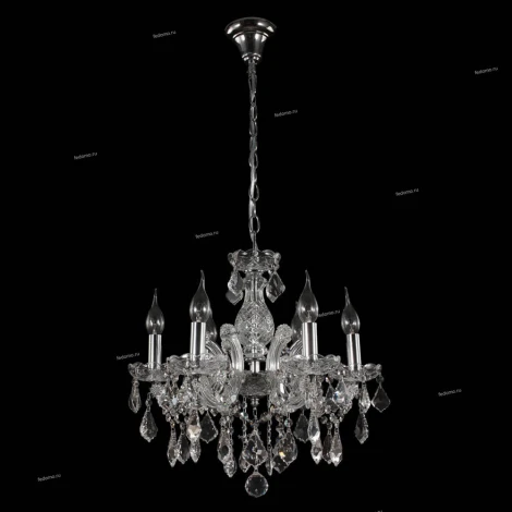 Crystal Lux Ines SP6 CHROME/TRANSPARENT