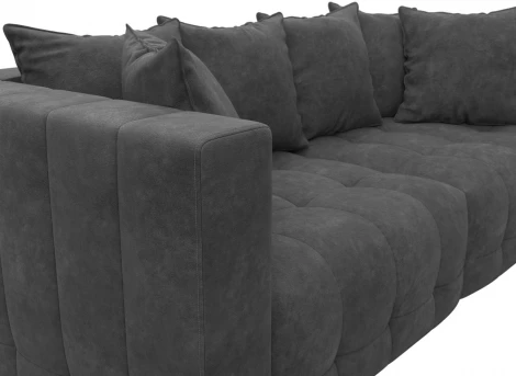 Диван прямой Лига-052 НПБ Лига Диванов (Велюр) арт.128765