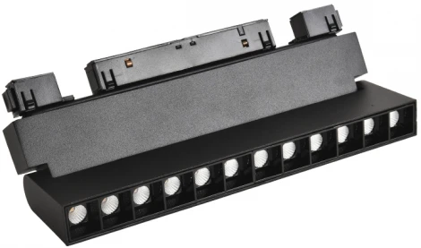 Трековый светильник магнитный Downlight Crystal Lux CLT 0.33 002 12W BL T4000K (LED, 48V)