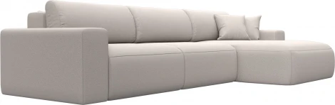 Диван угловой Лига-036 НПБ Классик Лонг правый угол Лига Диванов (Замша) арт.127802