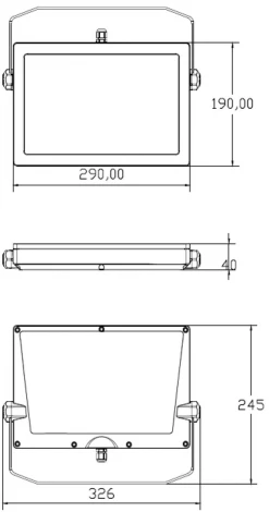 Прожектор уличный Deko-Light Flood 732154 (LED, 220V, IP65)
