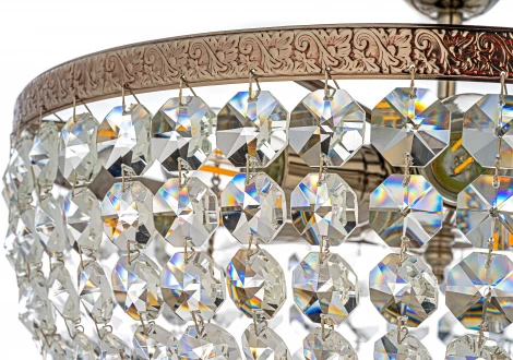 Потолочная люстра буше Arti Lampadari Favola E 1.3.40.501 N (220V, хрусталь)