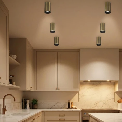 Потолочный светильник Citilux Axel CL512113R Бронза Рифл