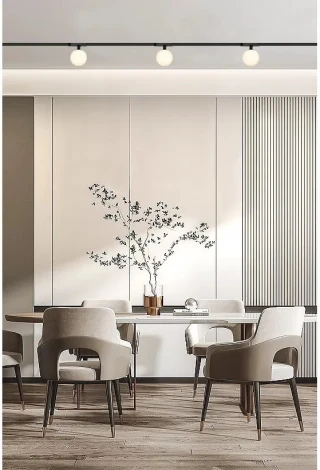 Трековый светильник магнитный 48V iLedex Vision48/25 4825-046-D120-6W-340DG-3000K-BK (шар)