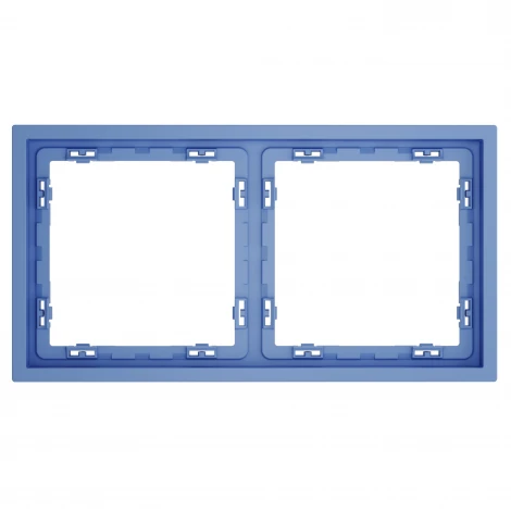 Рамка пластиковая на 2 поста (деним) Voltum S70 VLS100215