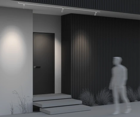 Трековый светильник низковольтный, уличный, светодиодный LED 48V 16W Maytoni Focus Led O-TR01-1-S-16WW3K