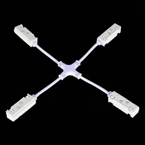 Ввод питания X-образный для магнитного шинопровода ST006 ST006.569.00 ST Luce (48V)