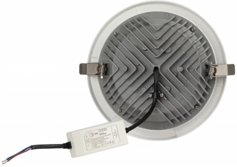 Встраиваемый точечный светильник светодиодный ЭРА SDL-10-90-30K-W30 (220V, круглые, IP40)