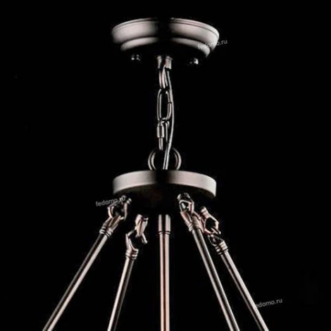 Подвесная люстра Freya Conte FR4166-PL-05C-BL (220V, на цепи)