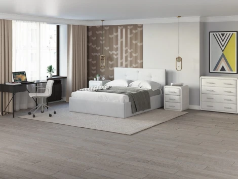 PROxSON Кровать Mono Plus (Ткань: Велюр Monopoly Ниагара (960)) 160x200