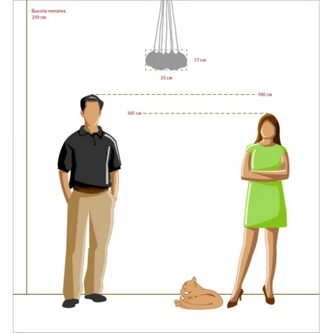 Подвесной светильник MW-Light Котбус 492010607