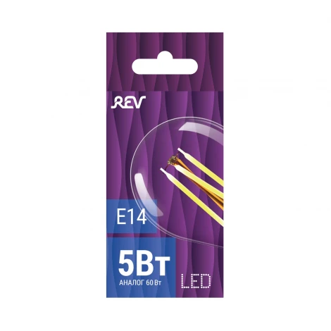 Лампочка светодиодная филаментная REV 32358 7