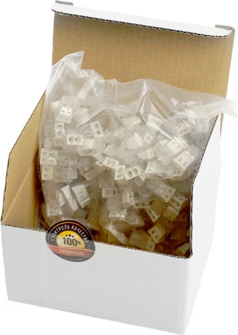 Клемма пружинная 2-х проводная Stekker 32388